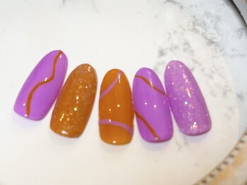 キャンアイドレッシー 北千住店/秋ネイル☆5500円☆