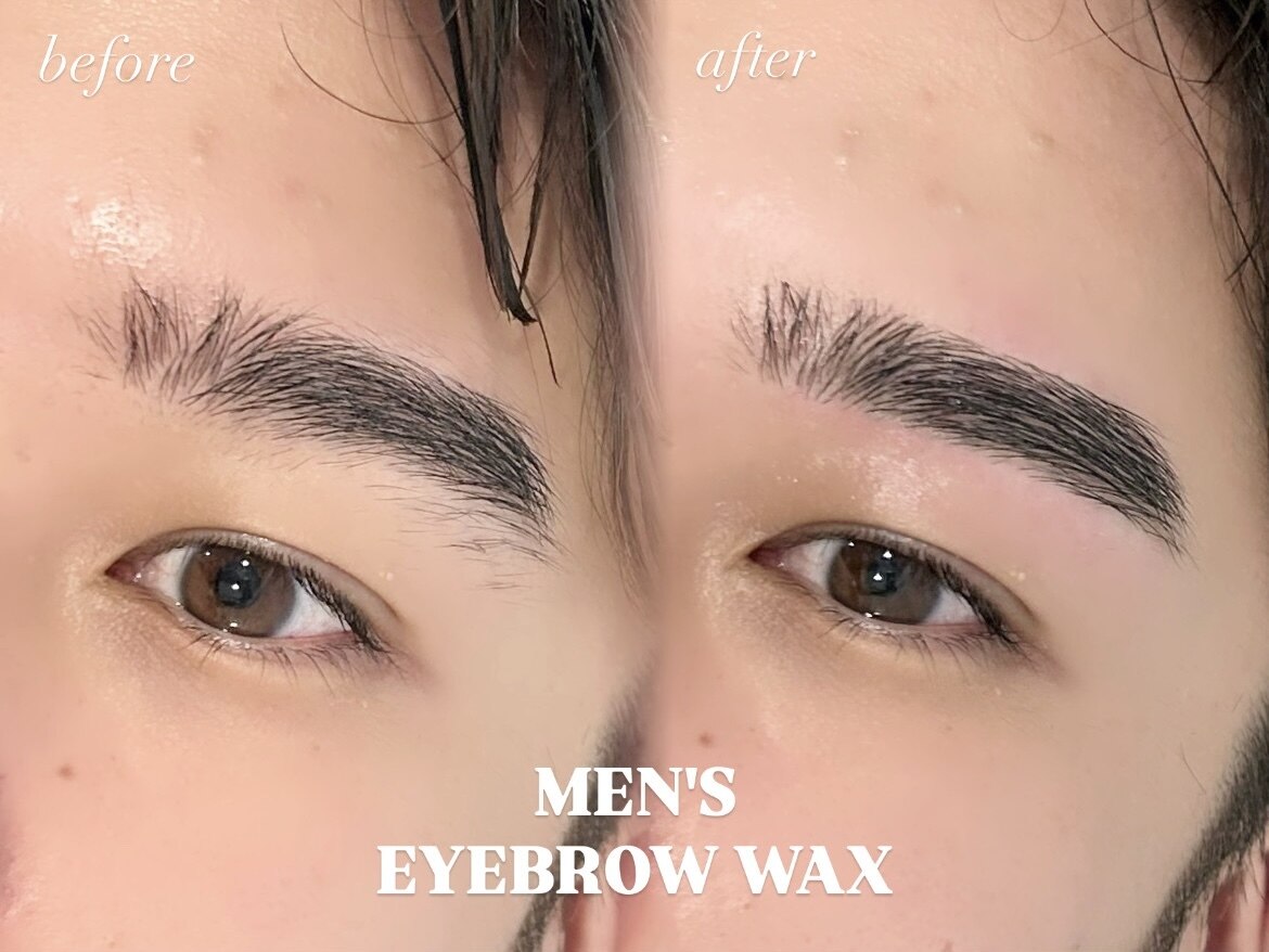 ★メンズ眉毛WAX