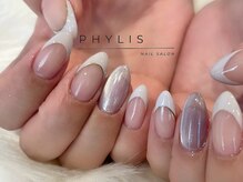 フィリス 横浜店(PHYLIS)の雰囲気（カーブとフォルムにこだわった長さ出しですらっと美しい指先へ♪）