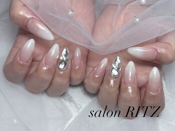 白グラデーション