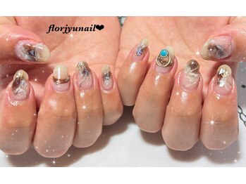フロージュ ネイル(florjyu nail)/ニュアンスnail