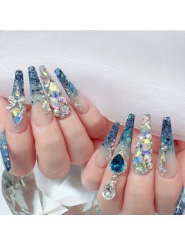 ナンバーツー(No,2)の写真/【やり放題・持ち込み専門★】あなたのわがまま叶えます♪ロングネイル派も納得の美フォルムスカルプ!!