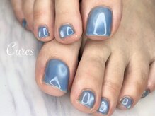 キュアーズ ネイル(CURES NAIL)/フットにブルーマグネット