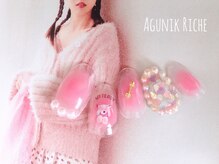 アグニークリッシェ(Agunik Riche)/【くまちゃんネイル】