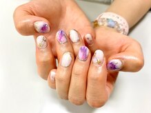 リジュベ(Rejuve)/パープルなニュアンスネイル☆