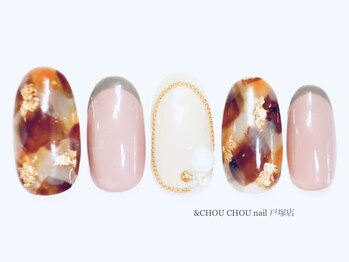 アンドシュシュネイル(&CHOU CHOU nail)/11月の新作デザイン￥７９８０