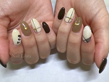 ネイルリブラ(Nail Libra)/バレンタインネイル