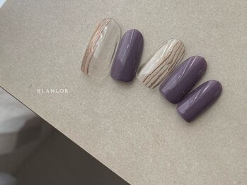 ネイルサロン ブランロール 三軒茶屋店(Blanl'or)/ブラウンラインネイル
