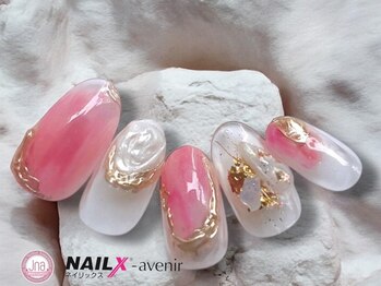 ネイリックス アヴェニール(NAILX avenir)/ピンクシェルニュアンス