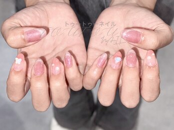 トゥートゥー(TOUTOU)/ピンクx蝶々xハート