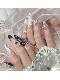 キルティング&フレンチネイル
