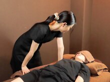 リスブラン 銀座新富町店/凝り固まった筋肉をじっくりと◎