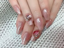 ジャスミンネイル(Jasmine Nail)/ジェル☆シンプルビジューコース