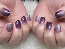 ファッシーナ(Fascina)/〇パープルニュアンスネイル