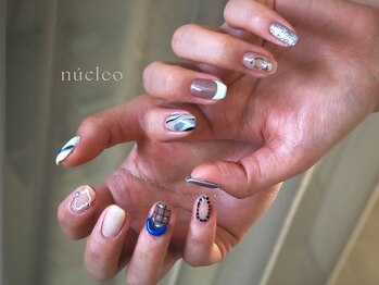 ヌクレオ(n‘ucleo)の写真/お得な定額メニューも♪自爪を削らないパラジェルもご用意◎お好きなデザインをお選び頂いてます!