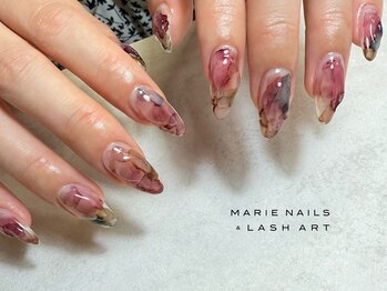 マリーネイルズ 港北店(MARIE NAILS)の写真/★デザインサンプル多数有り！お得な定額￥5,500～♪駅から徒歩5分★JNA1級以上と認定講師も在籍♪
