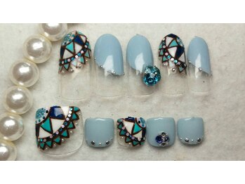 ネイルサロン 爪/冬ネイル