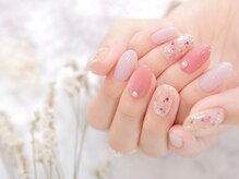 ルピナス(Lupinus)/ドライフラワーネイル♪