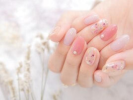 ドライフラワーネイル♪