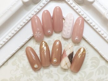 ティーエヌ 本厚木店/冬ネイル☆6000円【6600円税込】