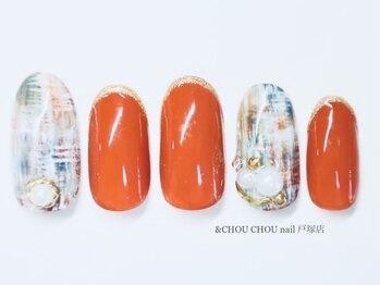 アンドシュシュネイル(&CHOU CHOU nail)/11月の新作デザイン￥７９８０