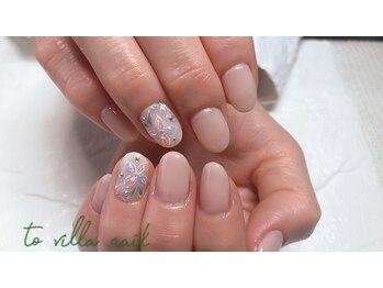 トゥ ビラ(to Villa)/ぷっくりフラワー