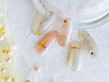 マイ ネイル 銀座店(Mai Nail)/☆きれいめニュアンスネイル