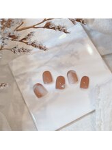 ネイルデコ(nail DECO)/（冬）パラジェル 定額ネイル