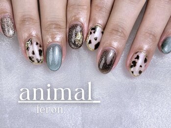 フェロン 小倉店(feron.)/アニマルネイルデザイン