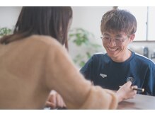 リカバリーサロンタップ(Recovery salon TAP)の雰囲気（カウンセリングを通してお客様のお悩みや目標を聞いていきます）