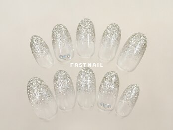 ファストネイル コクーンシティさいたま新都心店(FAST NAIL)/ラメグラ/キラキラ【12178】