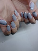 ブルーデイジー 栄本店(Blue daisy)/グレーマグ×ガラスフレンチ