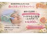 【4月限定】ハイドラ毛穴洗浄×エステダーマ|毛穴黒ずみ徹底洗浄 ¥4,950