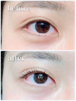 まつげエクステ専門店 キー(kiy)/パリジェンヌラッシュリフト