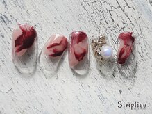 シンプリー ネイルアンドアイラッシュ 祖師谷大蔵店(Simpliee Nail&Eyelash)/ラテネイル