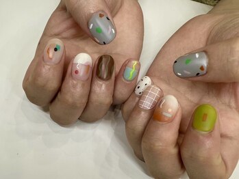 リット バイ セブンルックス 大宮東口店(Lit by 7LOOKS)/120分アート/9500/持ち込み