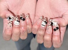 トゥートゥー(TOUTOU)/フレンチヒョウ柄xキティ