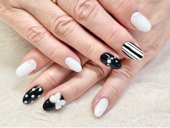 アンドシュシュネイル(&CHOU CHOU nail)/持ち込みアート