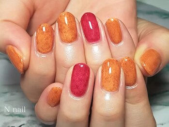 エヌネイル(N nail)/推しカラーネイル♪