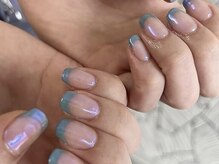 ビアンカ 沖縄南風原店(Bianca)/フレンチ×オーロラパウダー