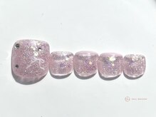 ネイルメゾン 池袋店(NAIL MAISON)/ピンクラメグリッター￥7500