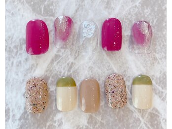 ネイルサロン ティフィン(tiffin)/~9月monthly design~