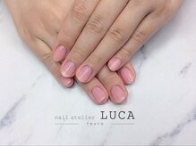 ネイルアトリエルカ(nail atelier LUCA)/W-266 シアーピンクネイル