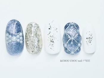 アンドシュシュネイル(&CHOU CHOU nail)/11月の新作デザイン￥８９８０