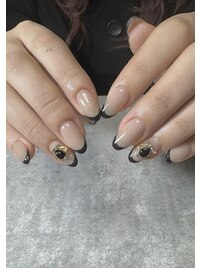 黒フレンチ