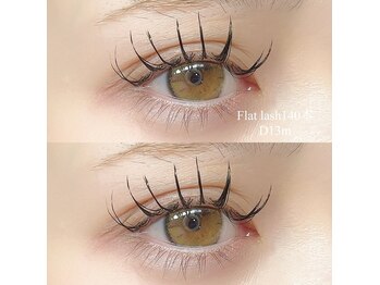 フーフロー(Fooflow)/Flat lash140本