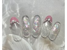 ネイルアンドアイラッシュスタジオ シュシュ(chouchou)/フレンチ・パール・春夏秋冬