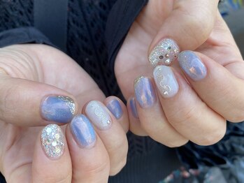 ネイルアルケー(Nail ARCHE)/ホロ×マグネットネイル