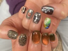 カーティシーネイルズ(curtisii NAILS)/シックユニークミラーマグネット