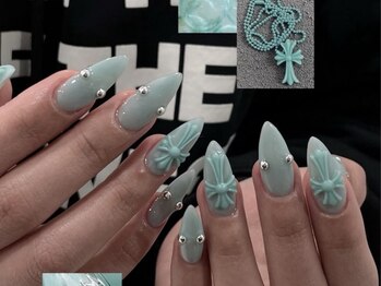 サリーネイルラボ(Sully Nail Lab)/クロムパーツつけ